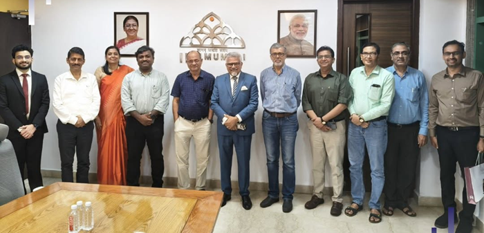 IIM Mumbai: Kamal Bali, MD, Volvo Group India welcomed